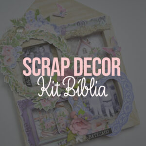 Scrap Decor | Moldurinha Casinha | Kit Bíblia